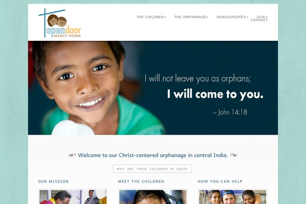 opendoormercyhome.org site used Dandelion_v2.6.6