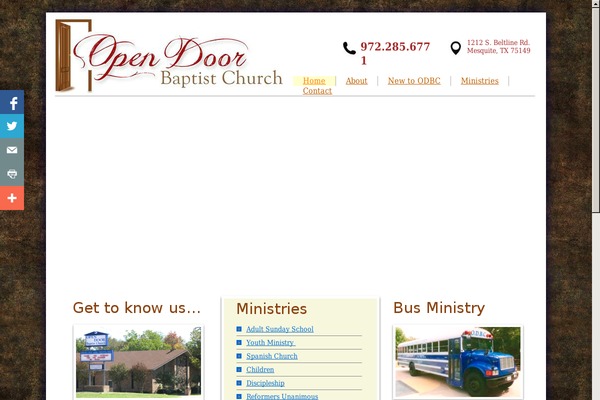 opendoormesquite.com site used Wpchurch