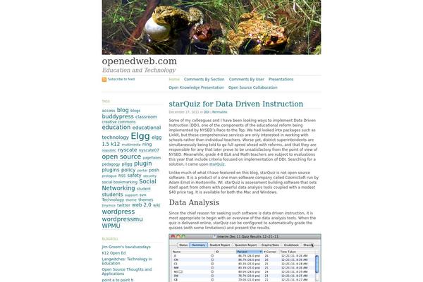 Tarski theme site design template sample