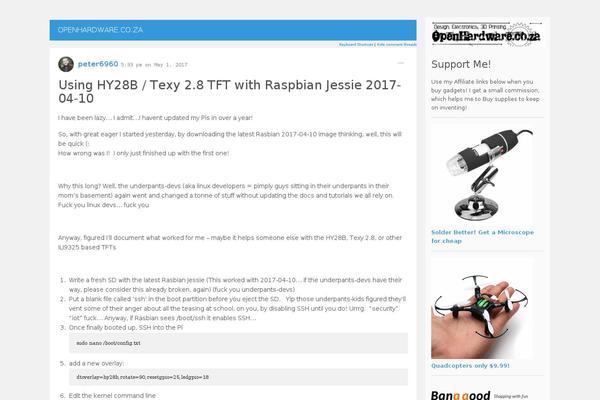 Site using Gutenberg-wpcom plugin