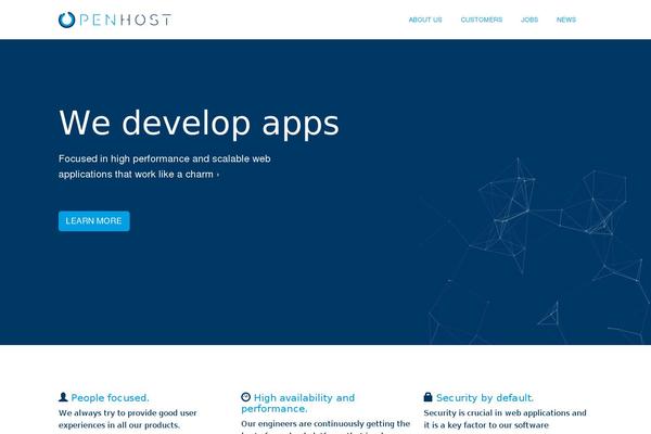 openhost.es site used Openhost