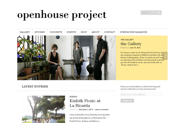 Simple Life theme site design template sample