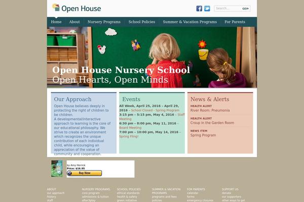 OpenDoor theme site design template sample