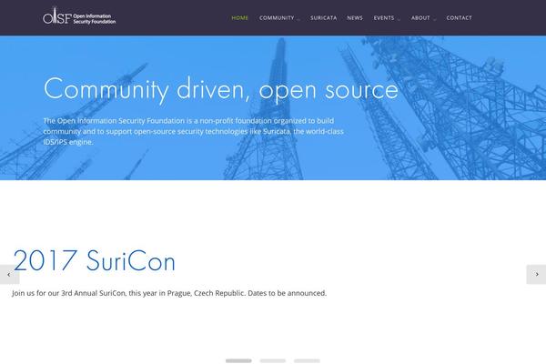 openinfosecfoundation.org site used Port