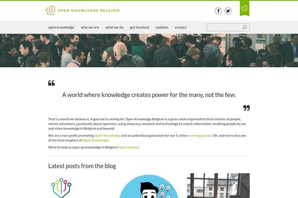 Site using Embed Facebook plugin