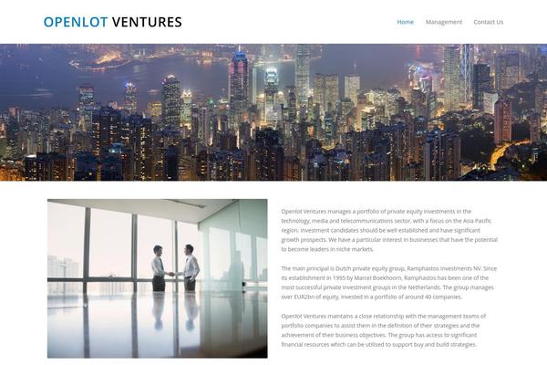 Renown theme site design template sample