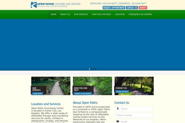 Churchope theme site design template sample