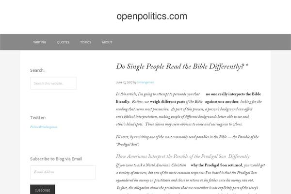 Site using WP-Bigfoot plugin