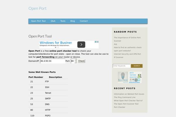 Site using Counterize plugin