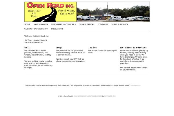 Prophoto4 theme site design template sample