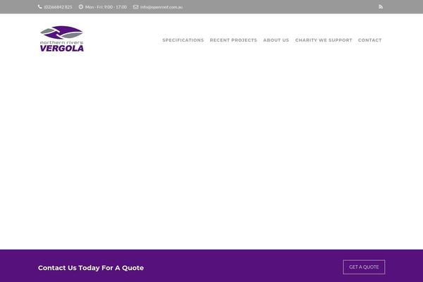 Structure theme site design template sample