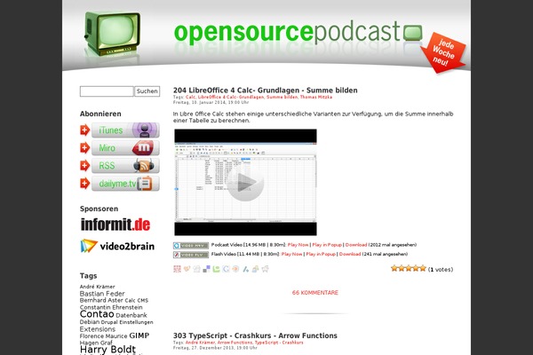 opensource-podcast.de site used Benevolence_de
