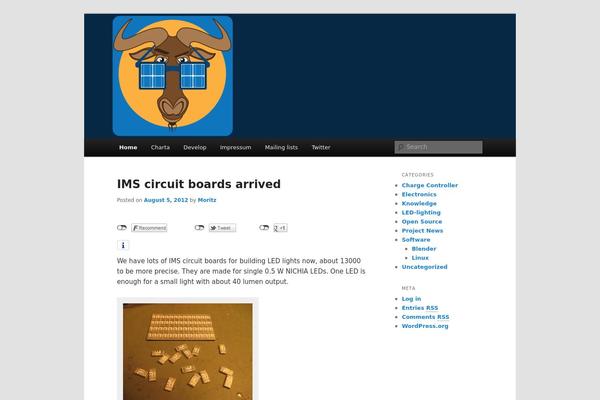 Site using 2 Click Social Media Buttons plugin