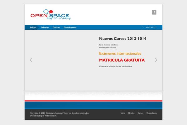 Openspace theme site design template sample