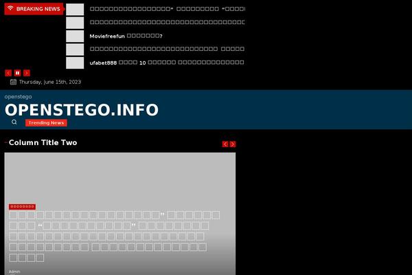openstego.info site used Bigbulletin
