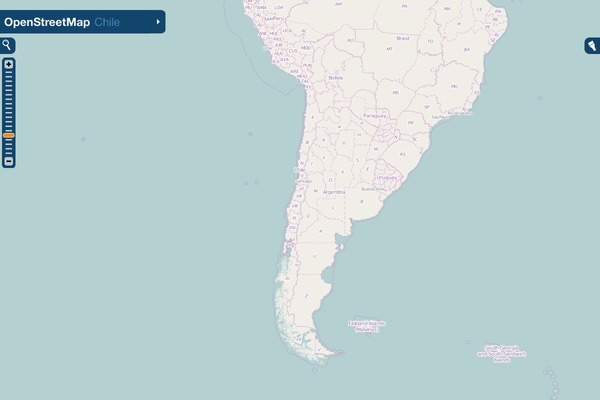 openstreetmap.cl site used Flounder