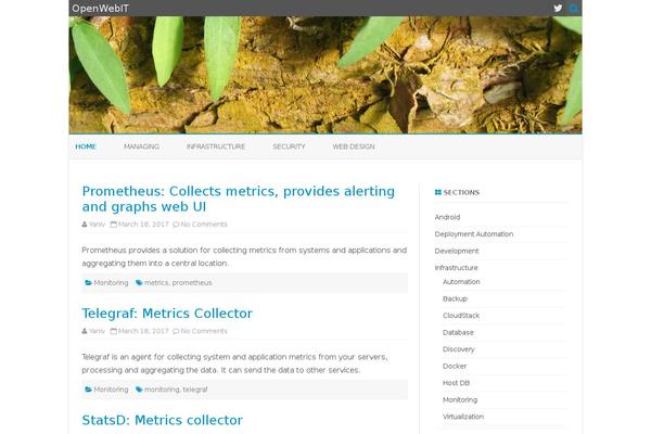 Site using Simple Code Highlighter plugin