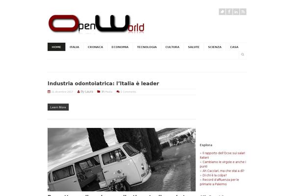Goodnex theme site design template sample