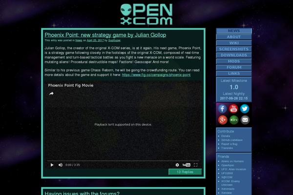openxcom.org site used Openxcom
