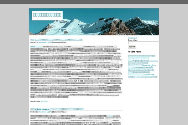 Silver Quantum theme site design template sample