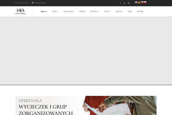 Starhotel theme site design template sample