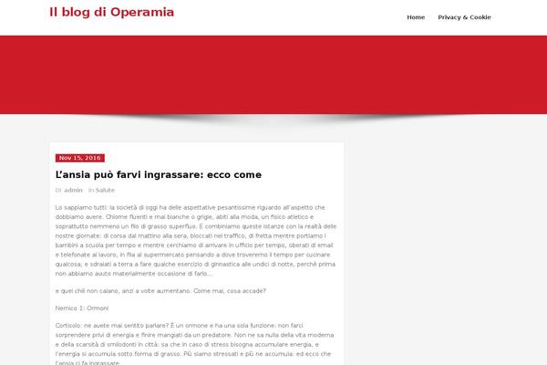 NewPersonal theme site design template sample