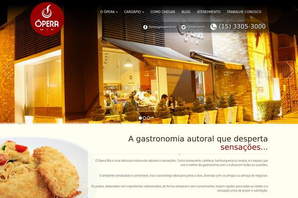 opera theme websites examples