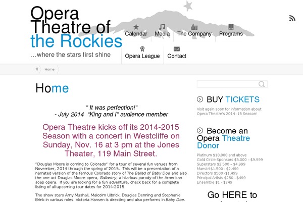 Montezuma theme site design template sample