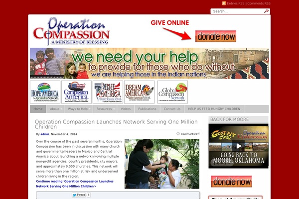 operationcompassion.org site used Panorama.final