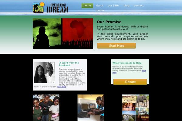 operationidream.org site used iDream