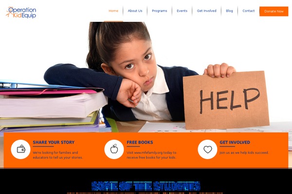 Charity theme site design template sample