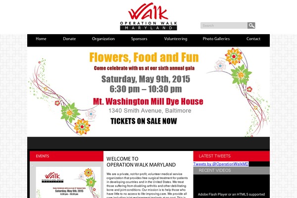 YPO theme site design template sample