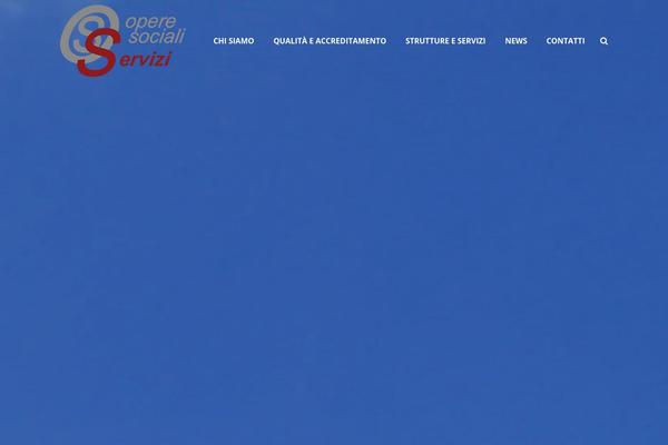 Impreza theme site design template sample