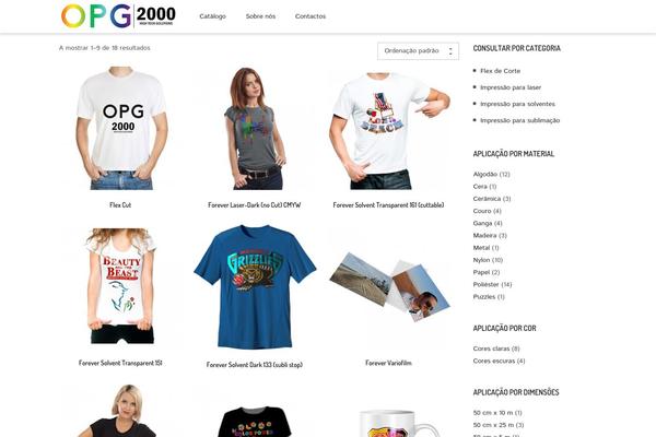 Zeyn theme site design template sample
