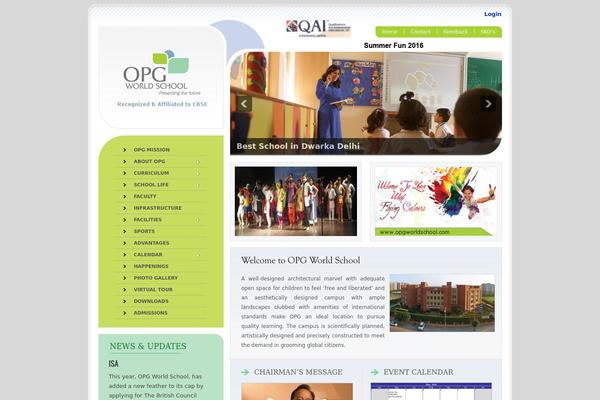 opgworldschool.com site used Rikado