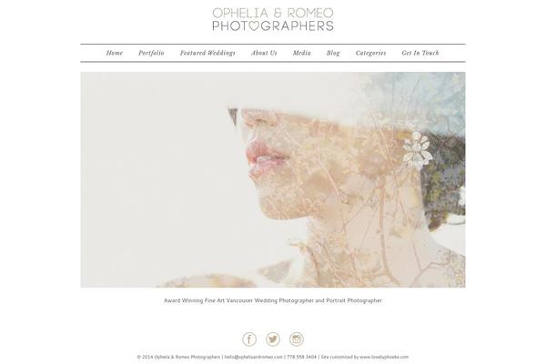 ProPhoto 5 theme site design template sample