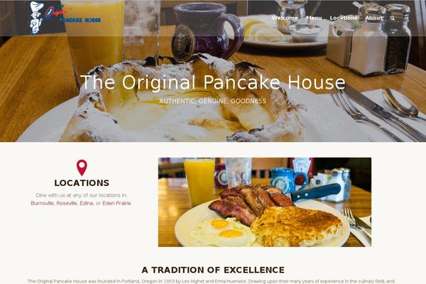 Enfold theme site design template sample