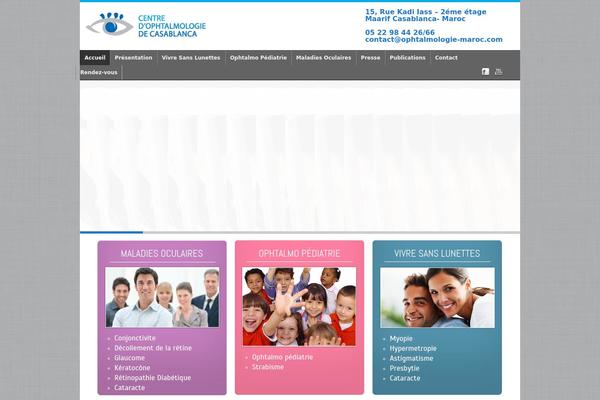 Coc theme site design template sample