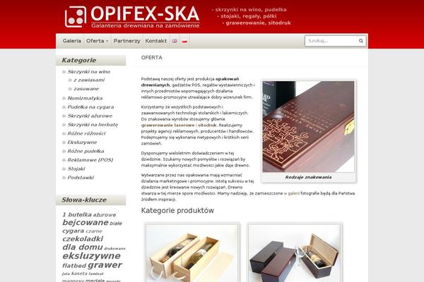 Hueman Child theme site design template sample