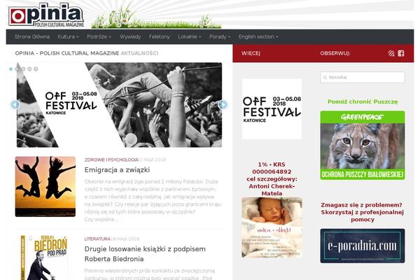 Site using Slider plugin