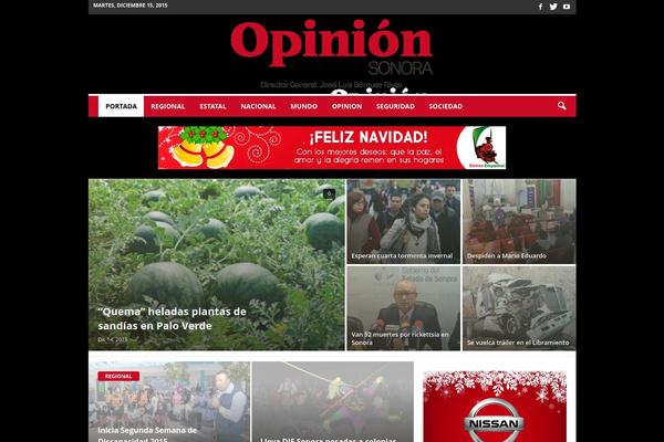 NewsMag theme site design template sample