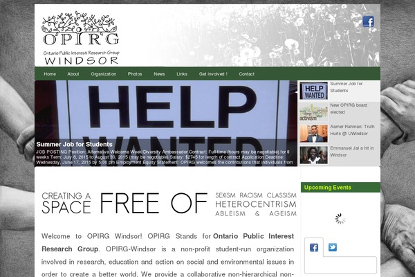 Custom Community theme site design template sample