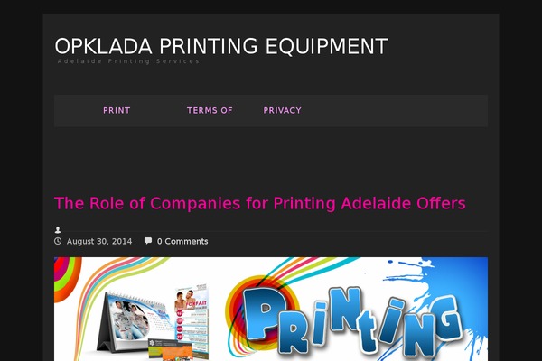 opklada.com site used My-lovely-theme