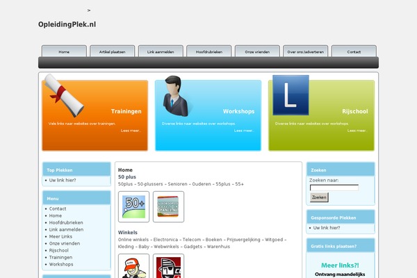Site using Article Directory plugin