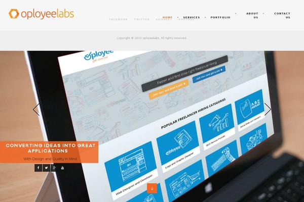 oployeelabs.com site used Oployeelabs