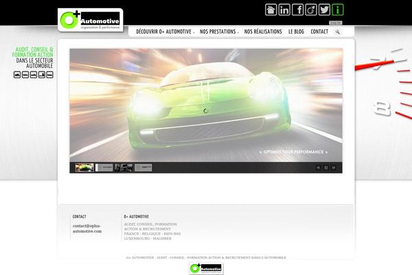 Prestige Light theme site design template sample