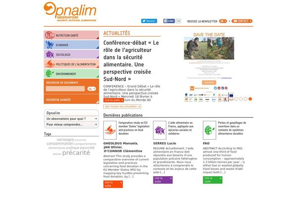 Site using ALO EasyMail Newsletter plugin