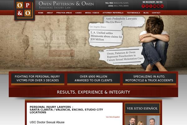 Omega theme site design template sample