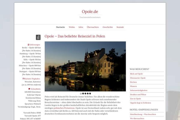 Romangie theme site design template sample