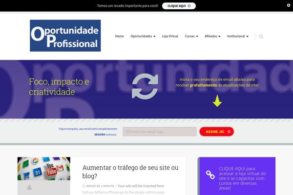 Épico theme site design template sample